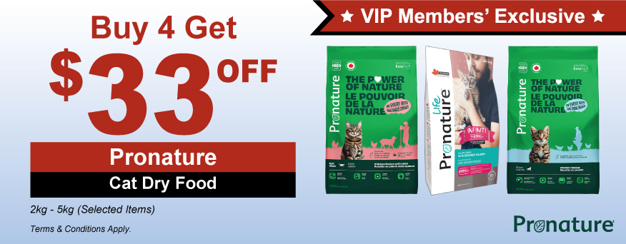 Pronature Cat Dry Food Promo